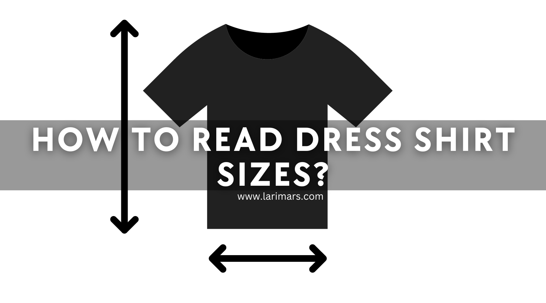 Dress shirt fashion sizing