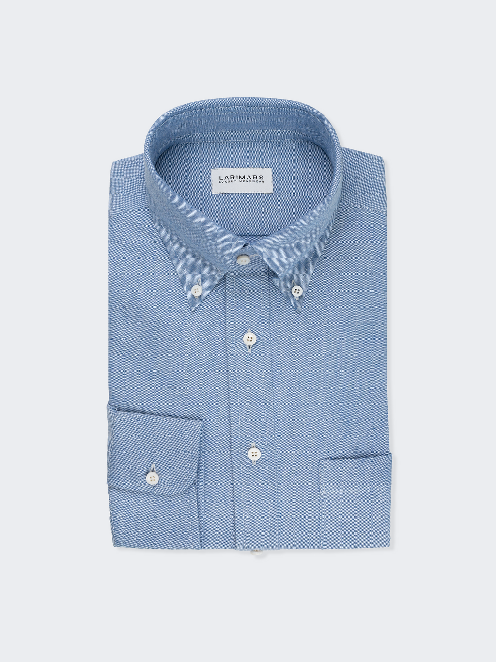 Blue Pinpoint Oxford | Button Down