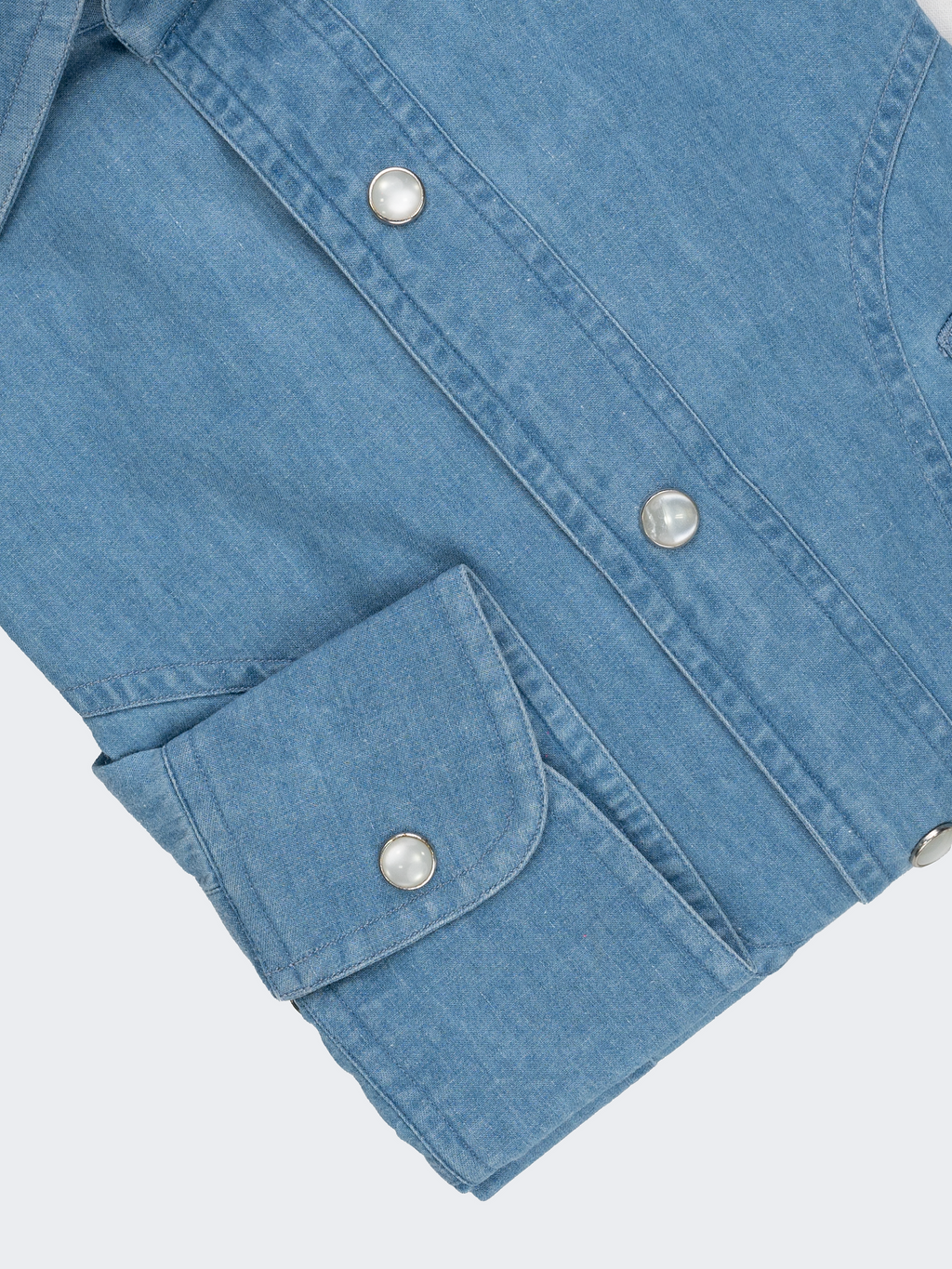 Light Wash | Single Button | Western Denim