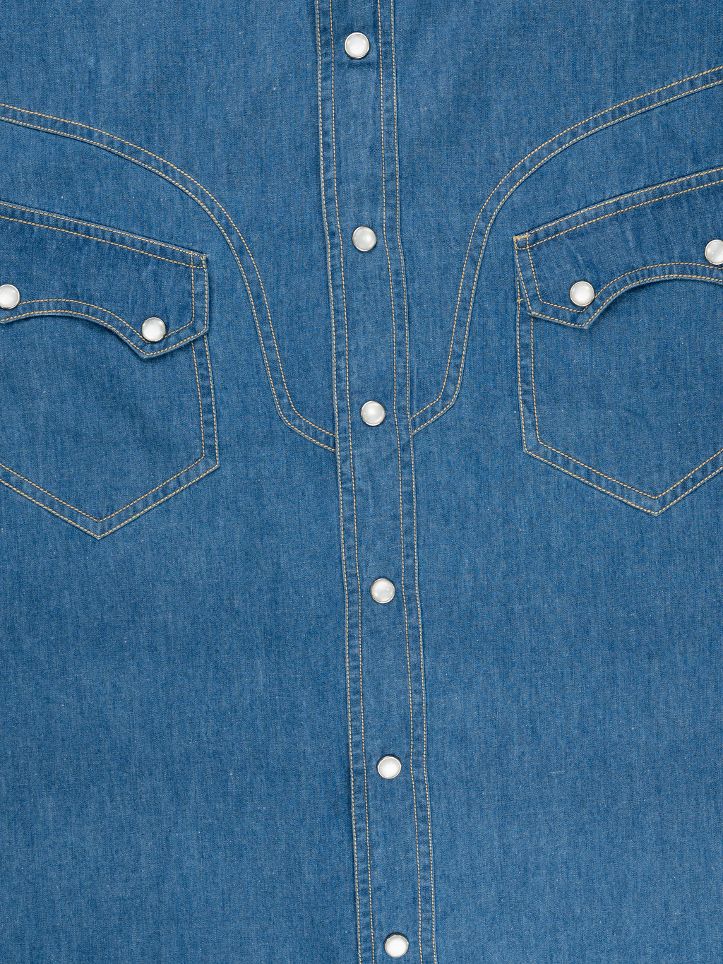 Medium Wash | Single Button | Western Denim