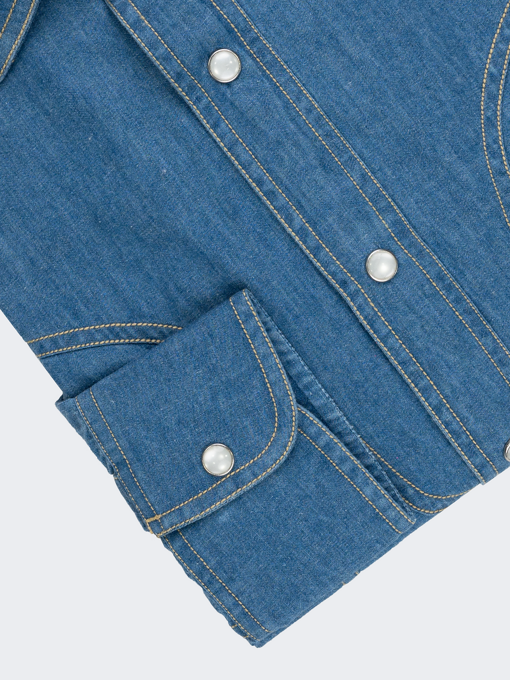 Medium Wash | Single Button | Western Denim