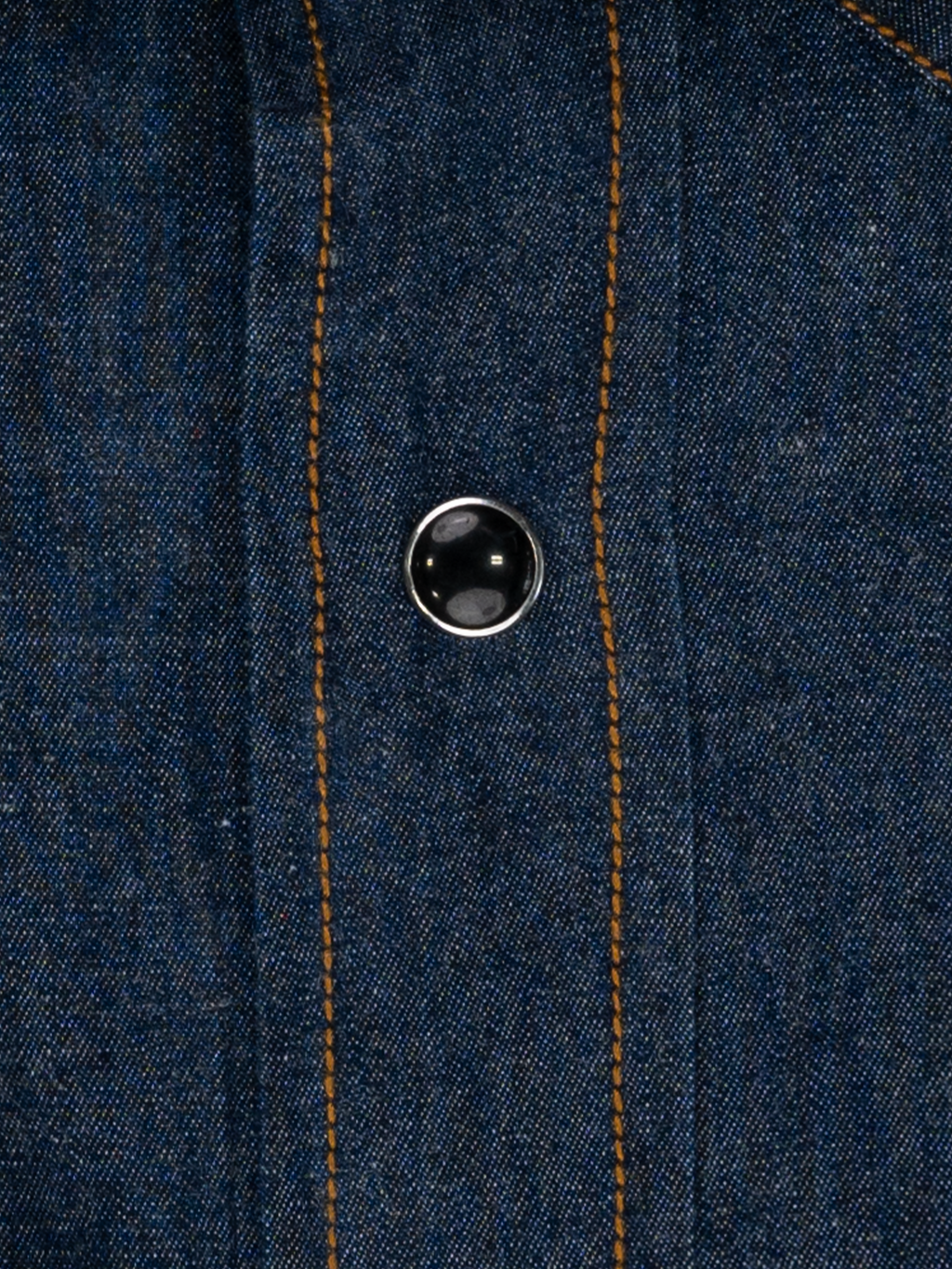 Enzyme Wash | Double Stack Button | Western Denim