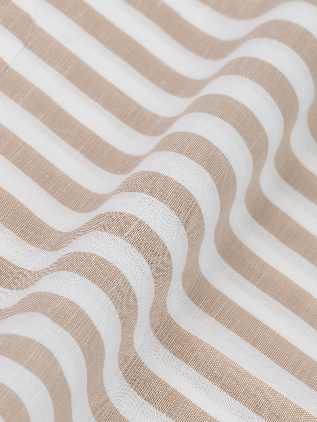 Brown Stripe Linen