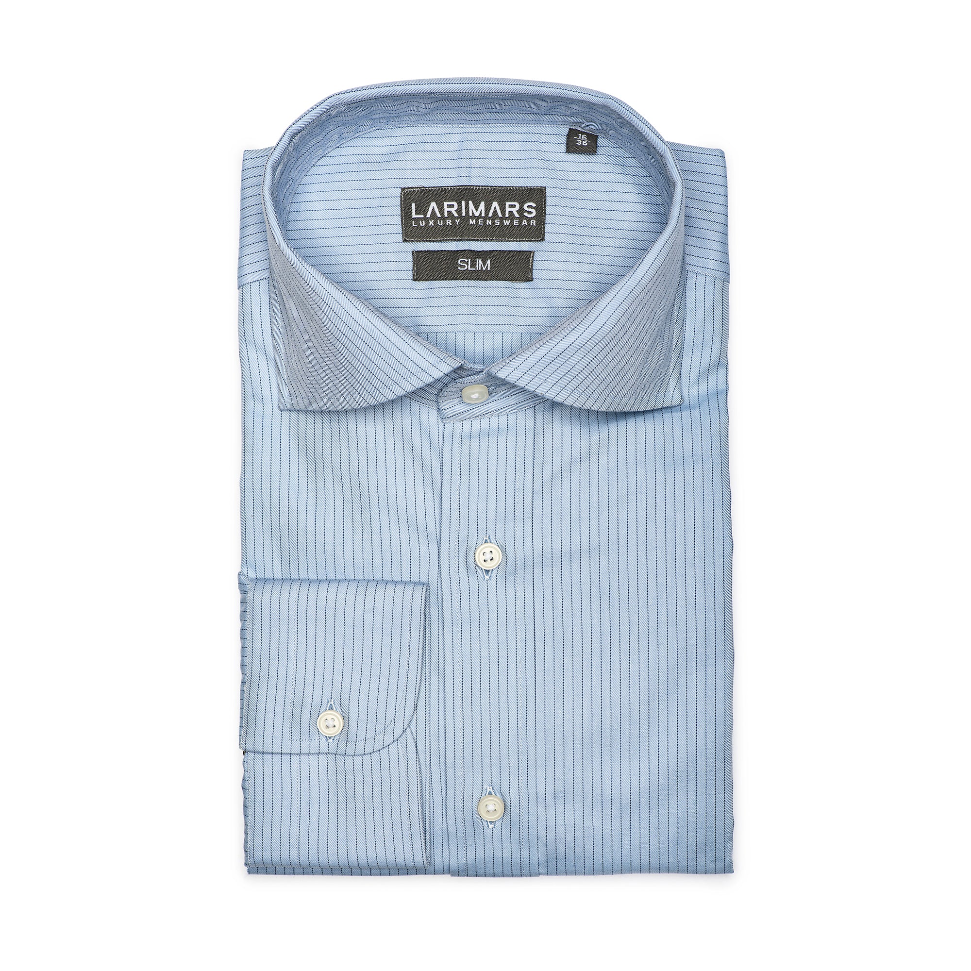 Blue Cotton Shirt for Men