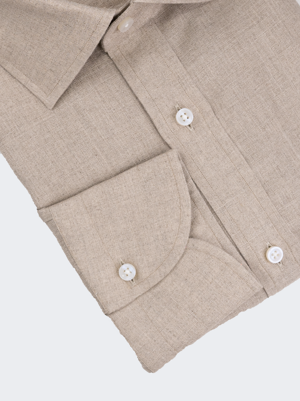 Oatmeal Linen Shirt