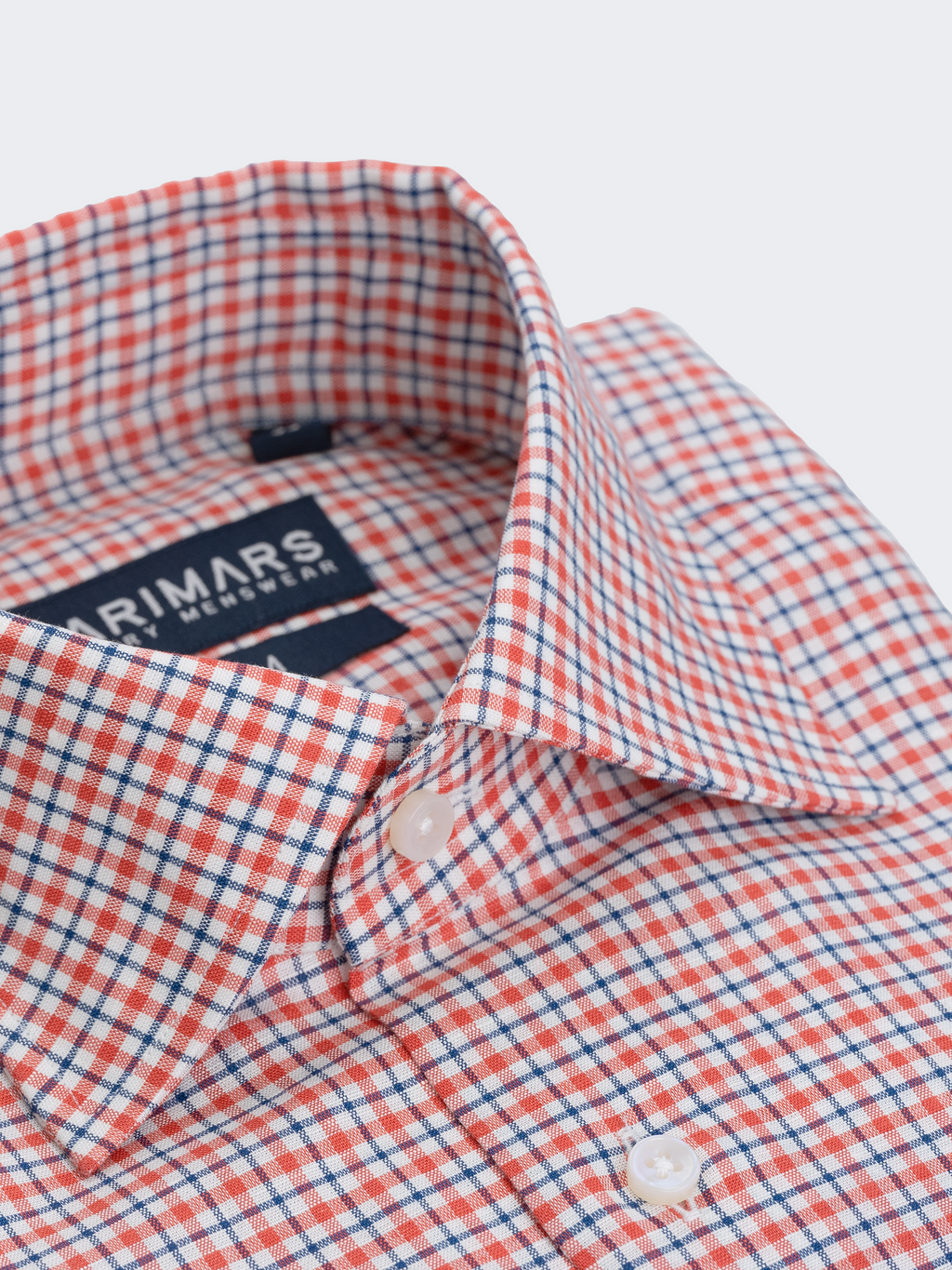 Orange Tattersall Check