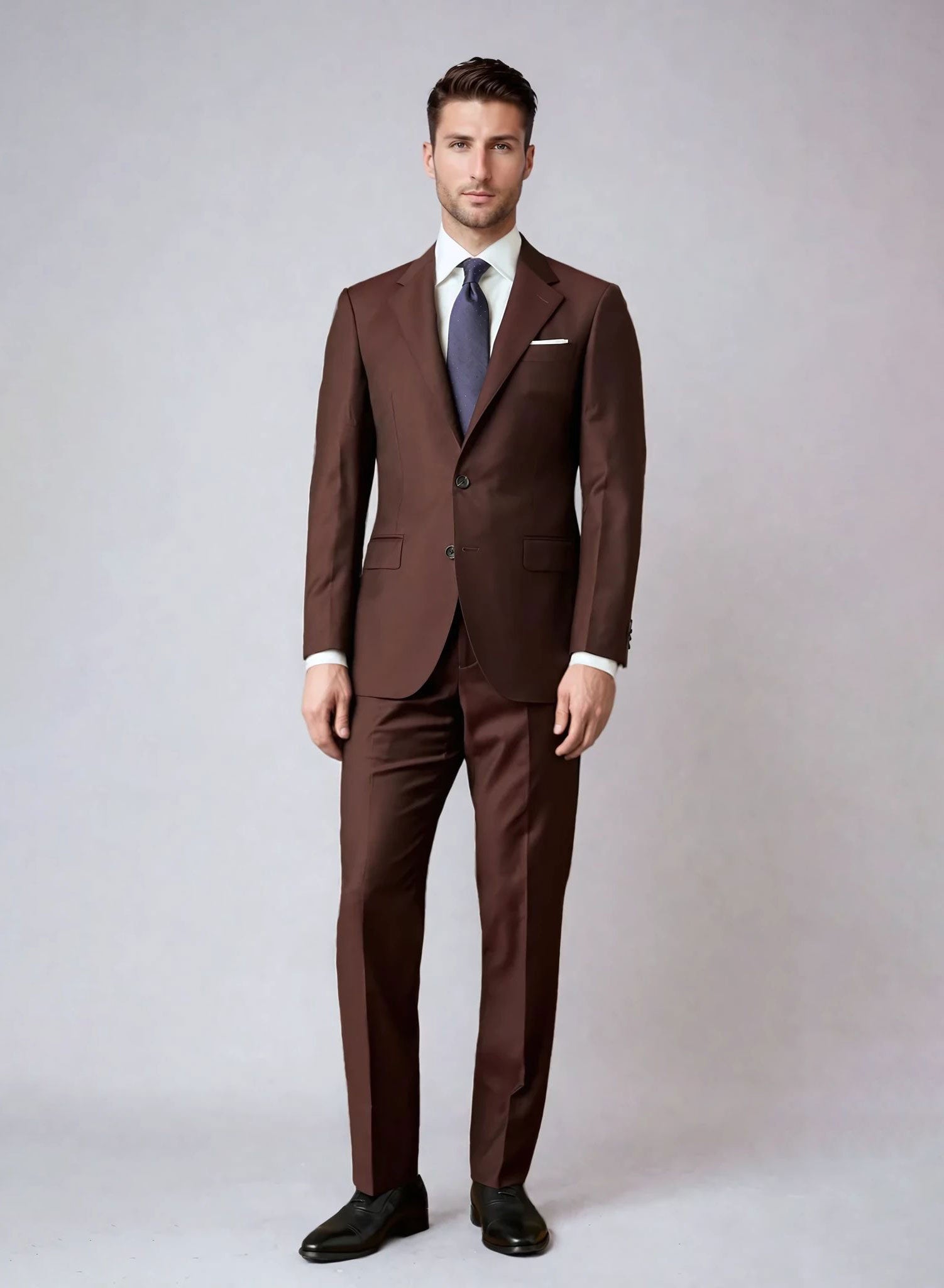 Burgundy Suit