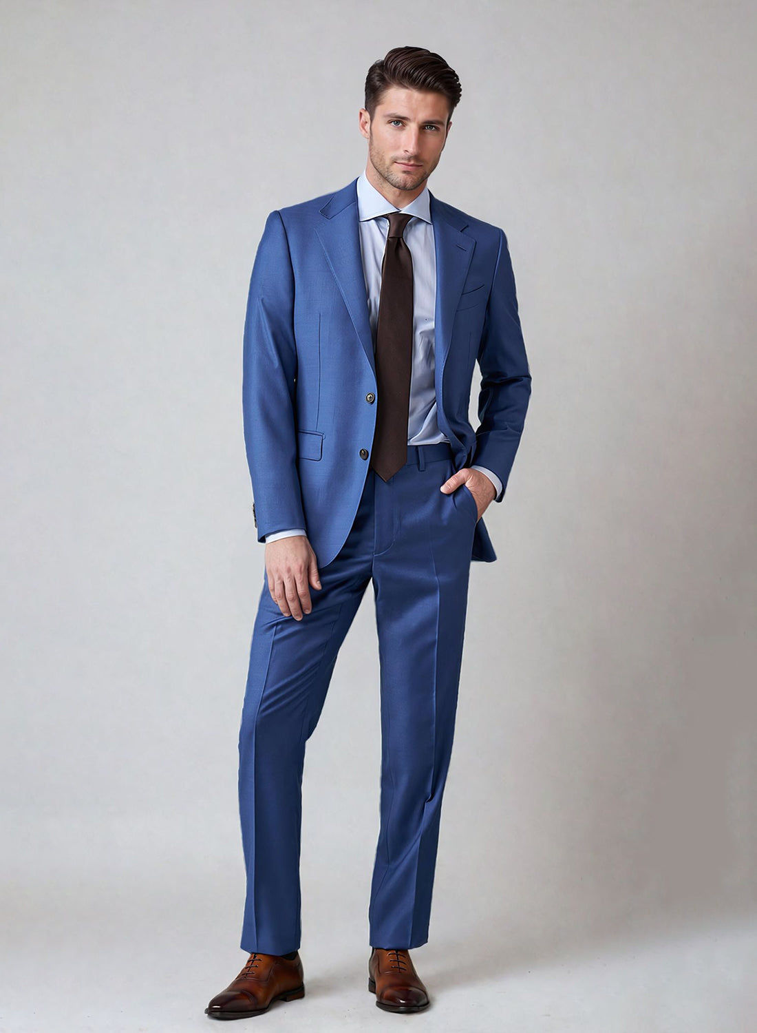 Cobalt Blue Suit