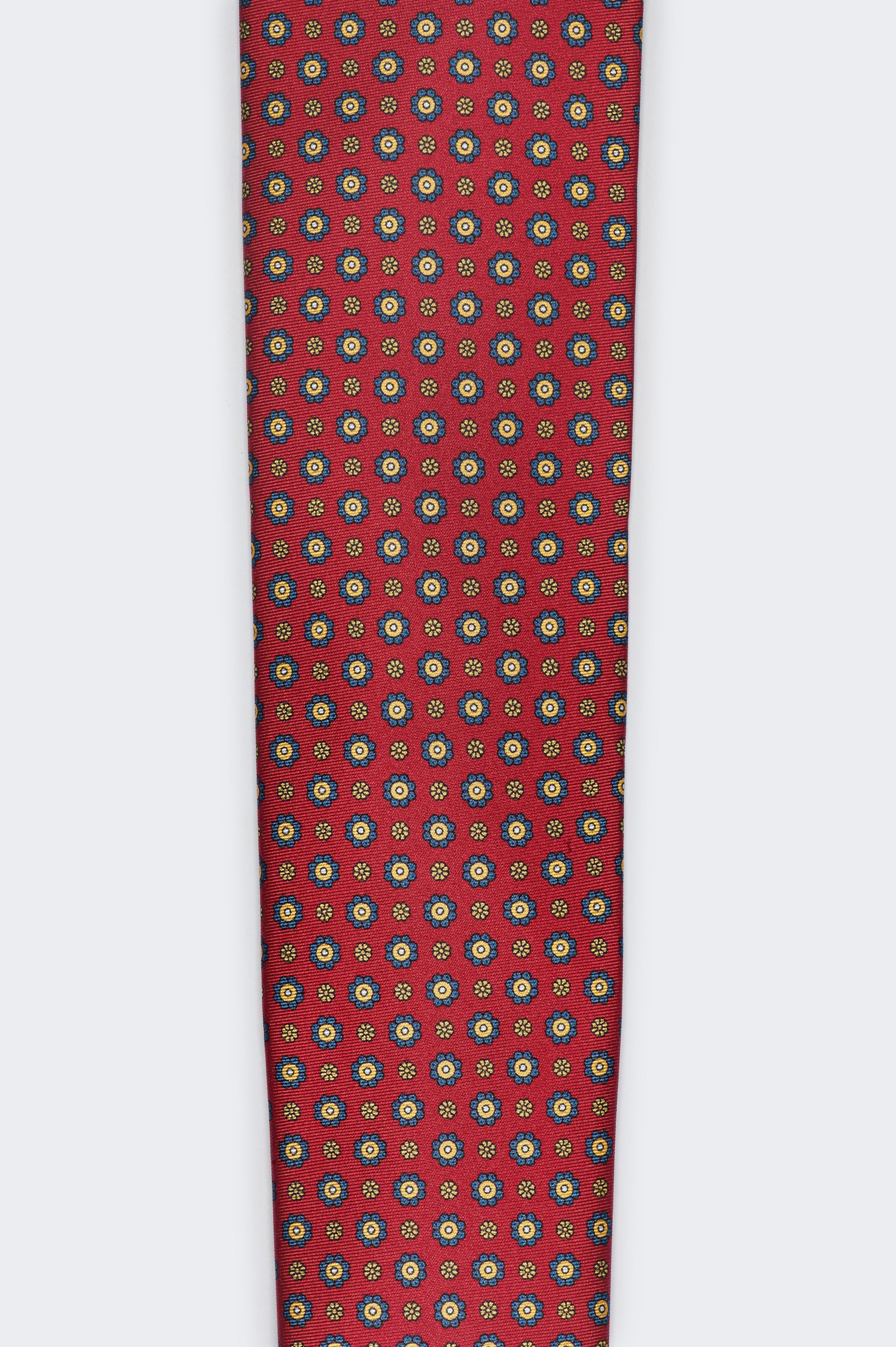 Crimson Floral | Handmade Italian Silk Tie