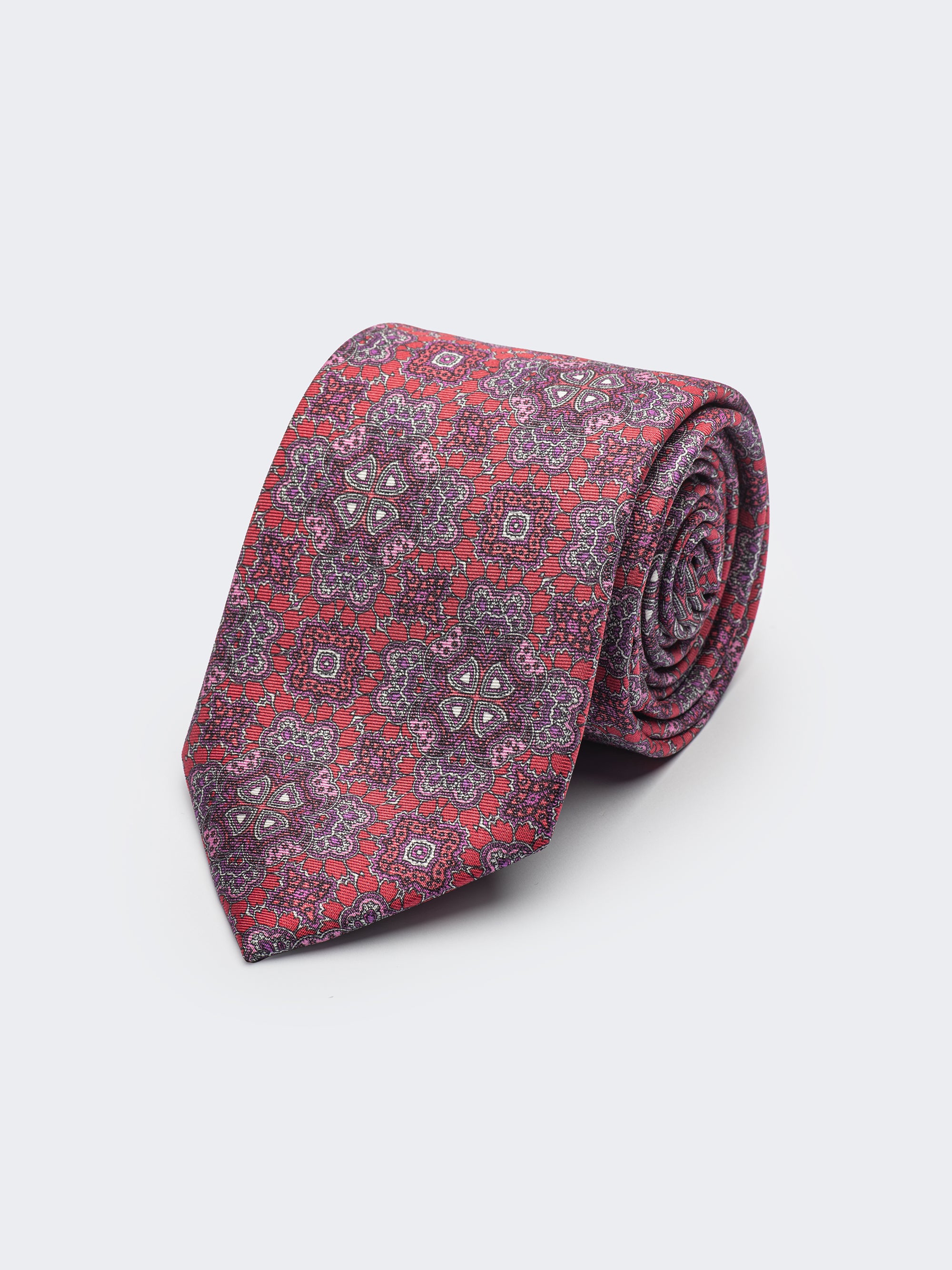 Royal Fleur | Handmade Italian Silk Tie